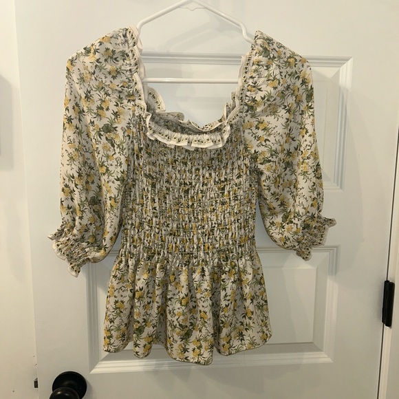 Max Studio Floral Blouse - Picture 2 of 2